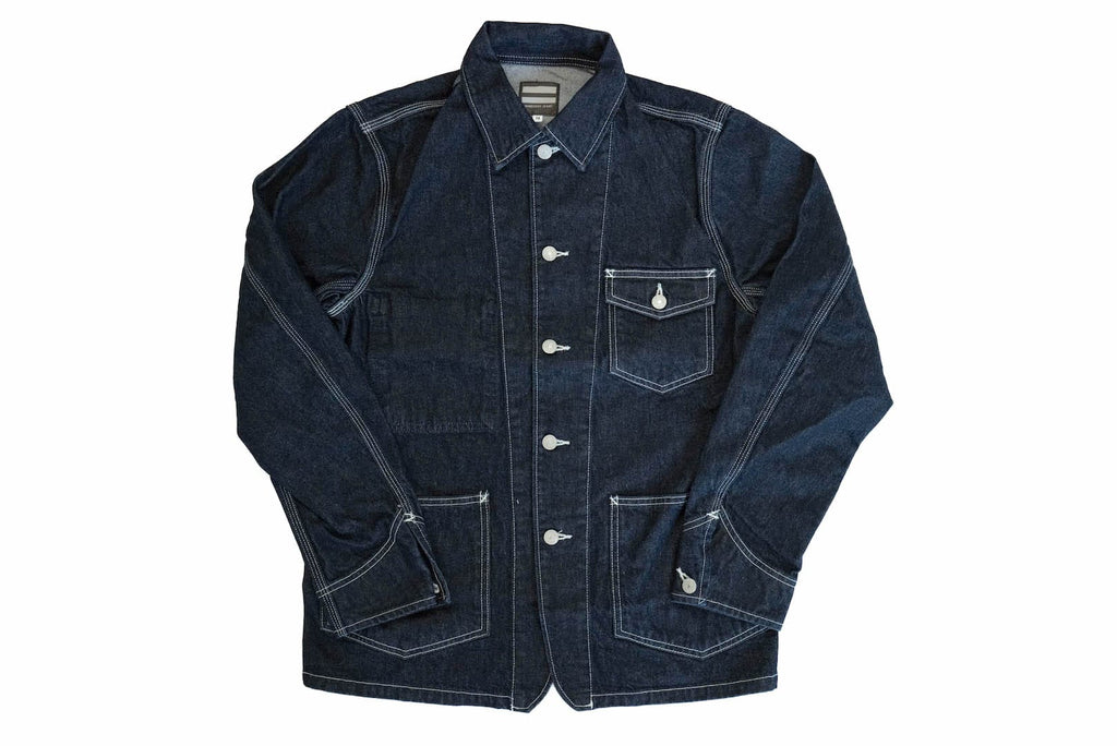 Momotaro 12.5oz Indigo Dyed Denim Worker Coverall