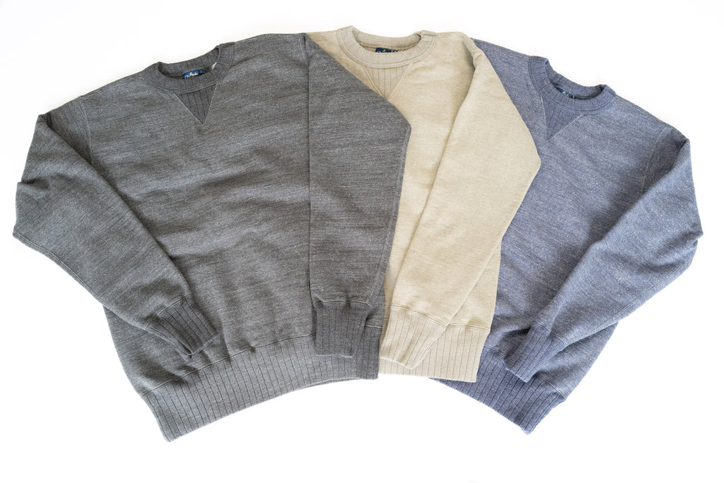 STUDIO D'ARTISAN 12OZ 'SUVIN GOLD' LOOPWHEELED SWEATSHIRT