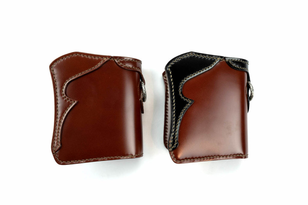 THE FLAT HEAD MINI CORDOVAN WALLET