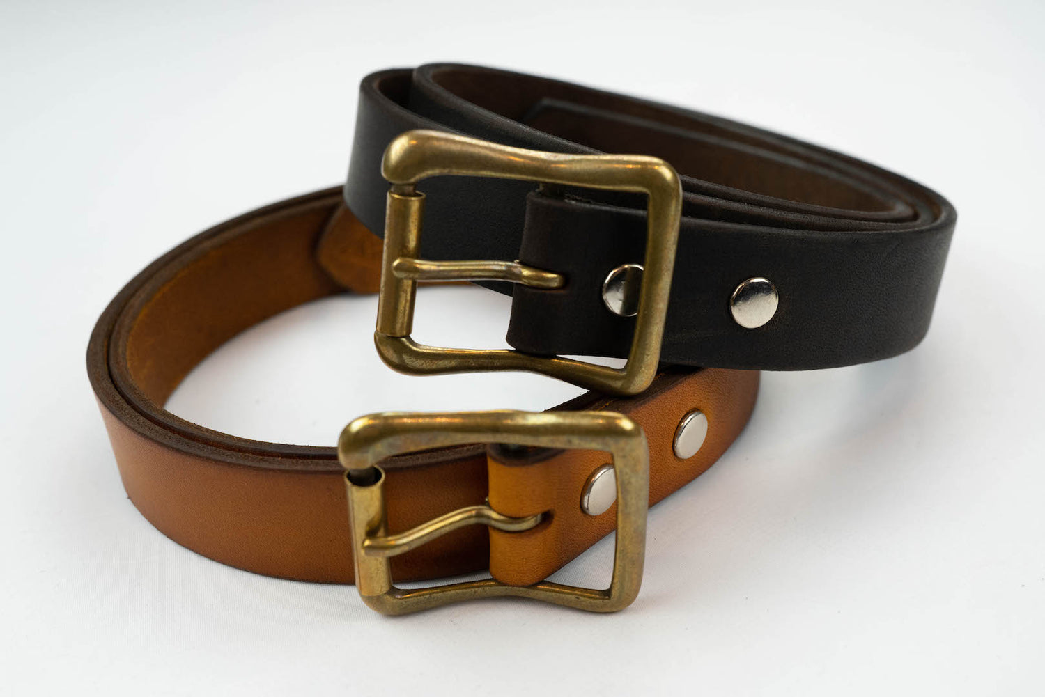STEVENSON OVERALL CO. NARROW COWHIDE BELT (SPECIAL EDITION)