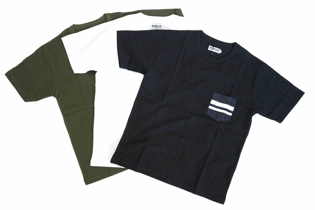 Momotaro 8oz "GTB Denim Pocket" Tee