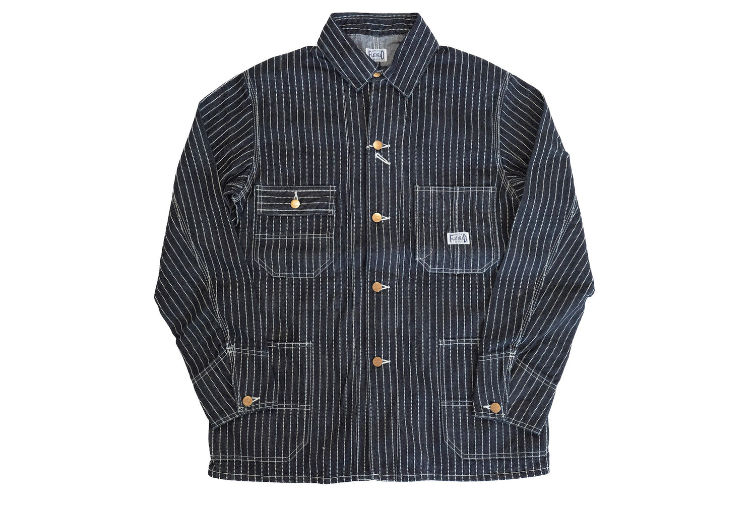 The Flat Head 11oz Indigo Wabash Coverall