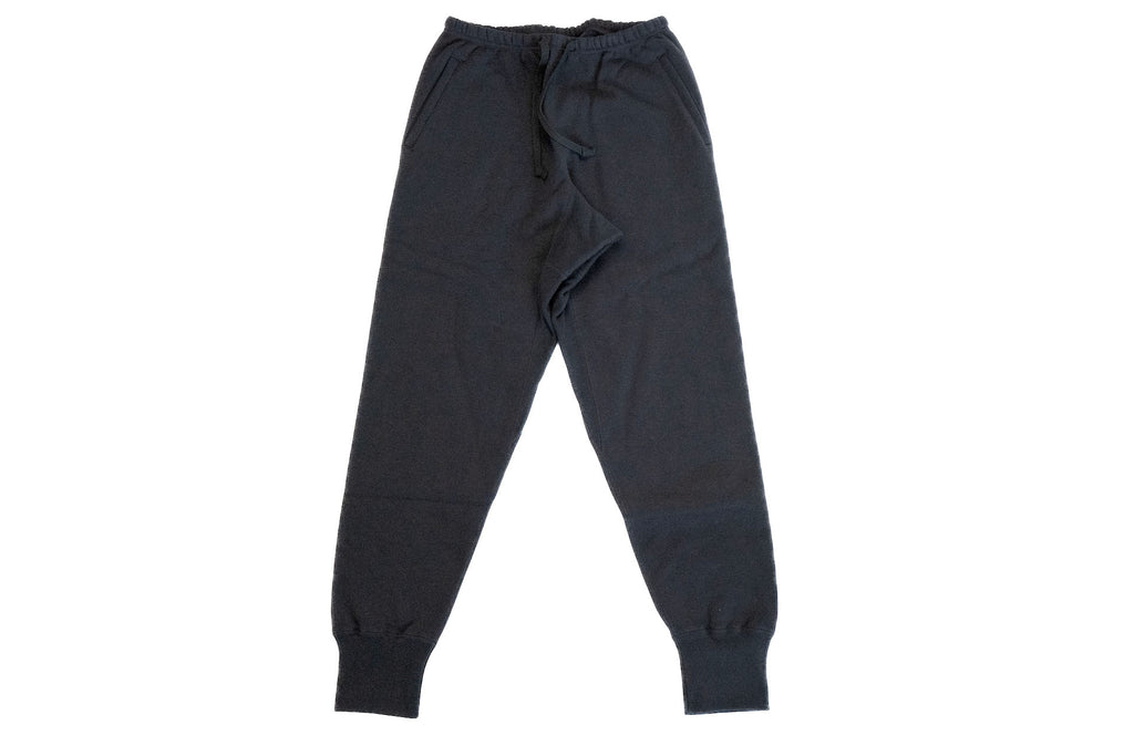 Freewheelers Heavyweight Loopwheeled "Athletic" Sweatpants (Jet Navy)