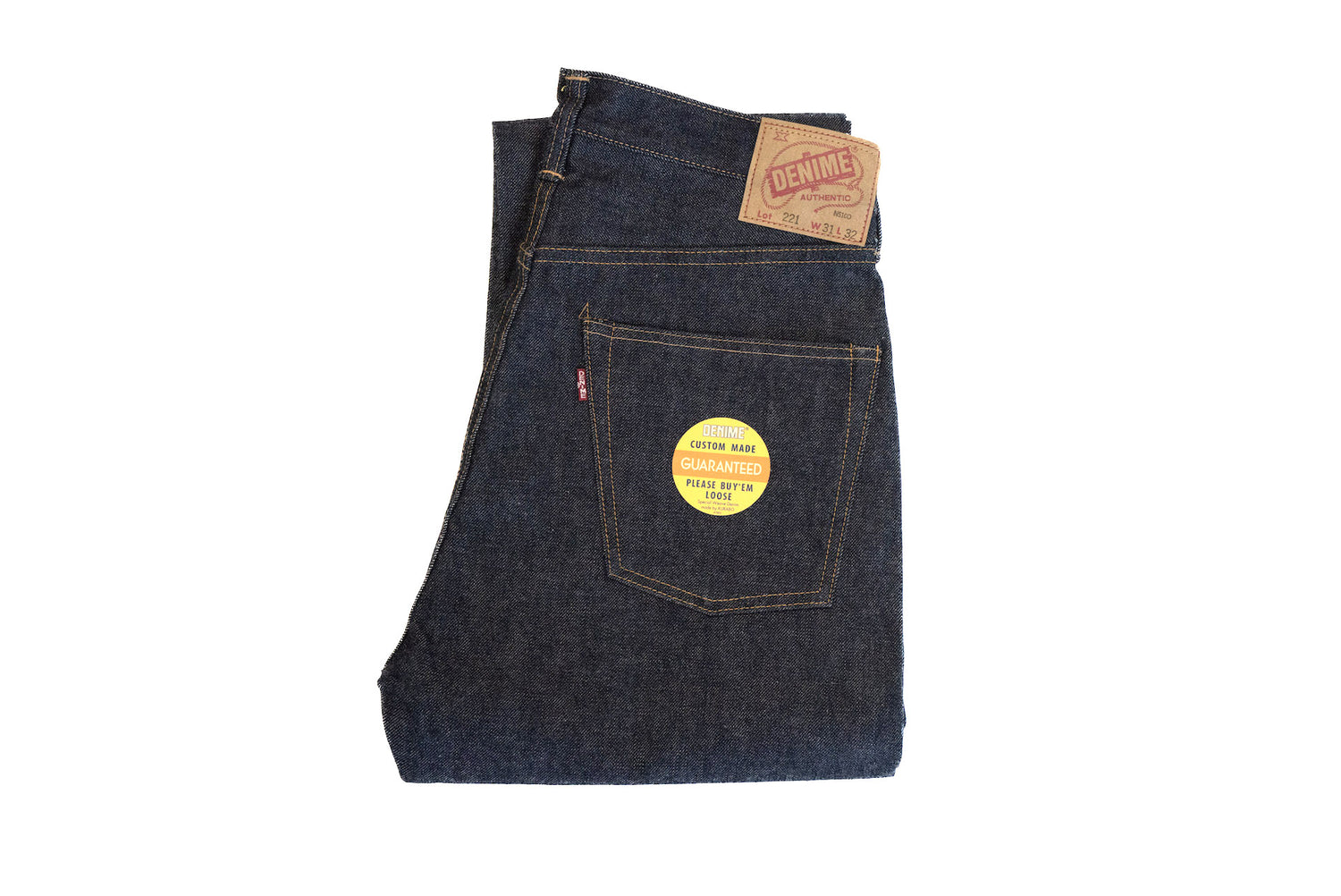 Denime X Warehouse Co. 221 14oz 'Big E Era' Denim (Modern Straight fit)