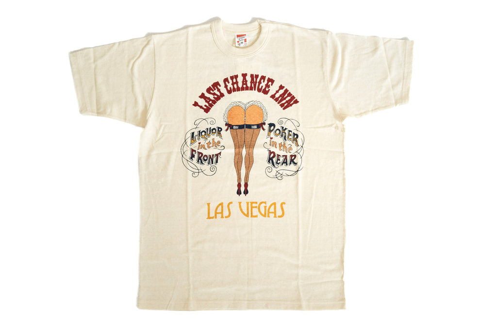 https://corlection.com/collections/new-arrivals/products/freewheelers-las-vegas-gambler-loopwheeled-tee-straw-cream?variant=42487530324021