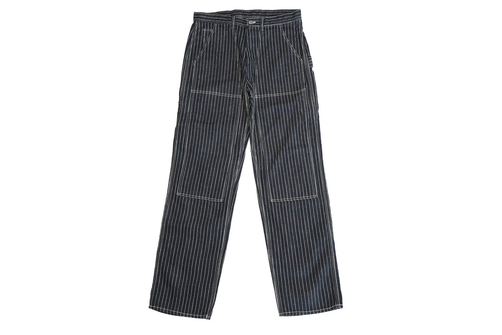 The Flat Head 11oz Indigo Wabash 'Carpenter' Trousers (Straight Tapered fit)
