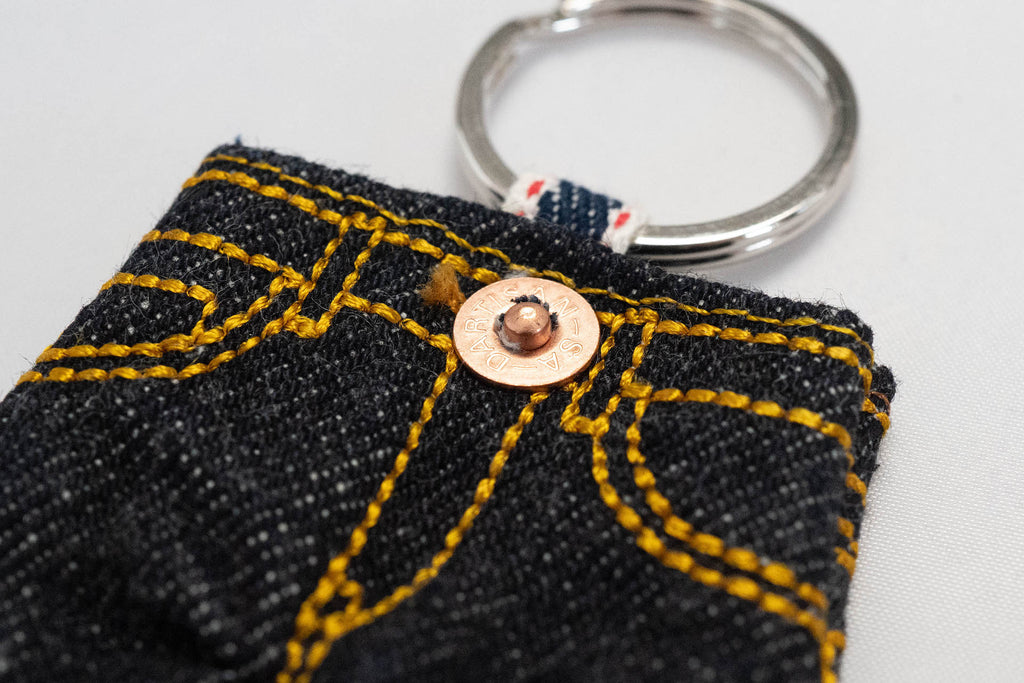 STUDIO D'ARTISAN 'MINI JEANS' KEY HOLDER