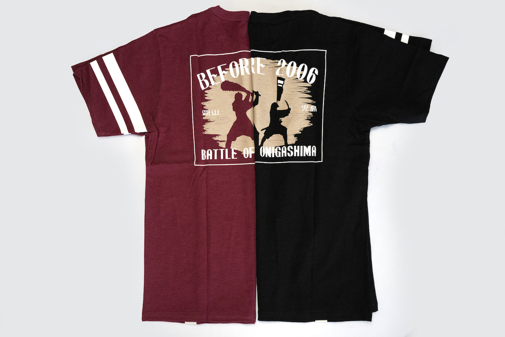 MOMOTARO 7OZ 'BATTLE OF ONIGASHIMA' TUBULAR TEES