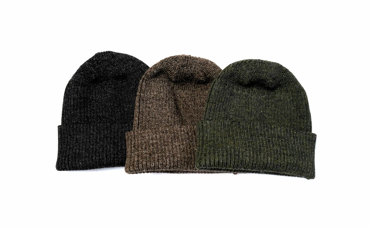 Freewheelers Grained Wool Watch Caps