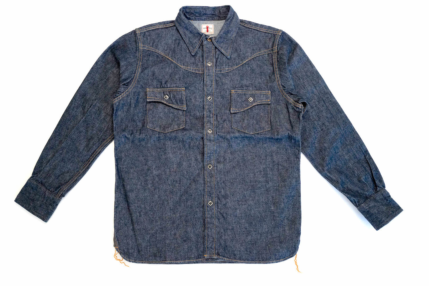 SAMURAI 10.5OZ TYPE 2 WESTERN DENIM SHIRT (OVERSEA EDITION)