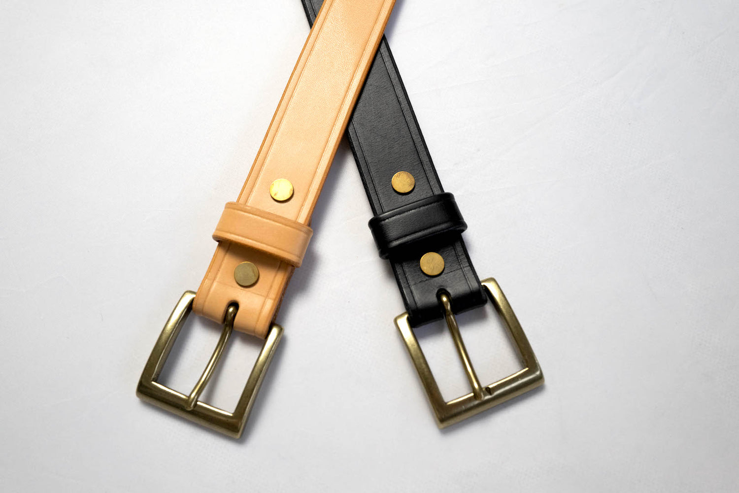 Orgueil 'Benz' Leather Belts