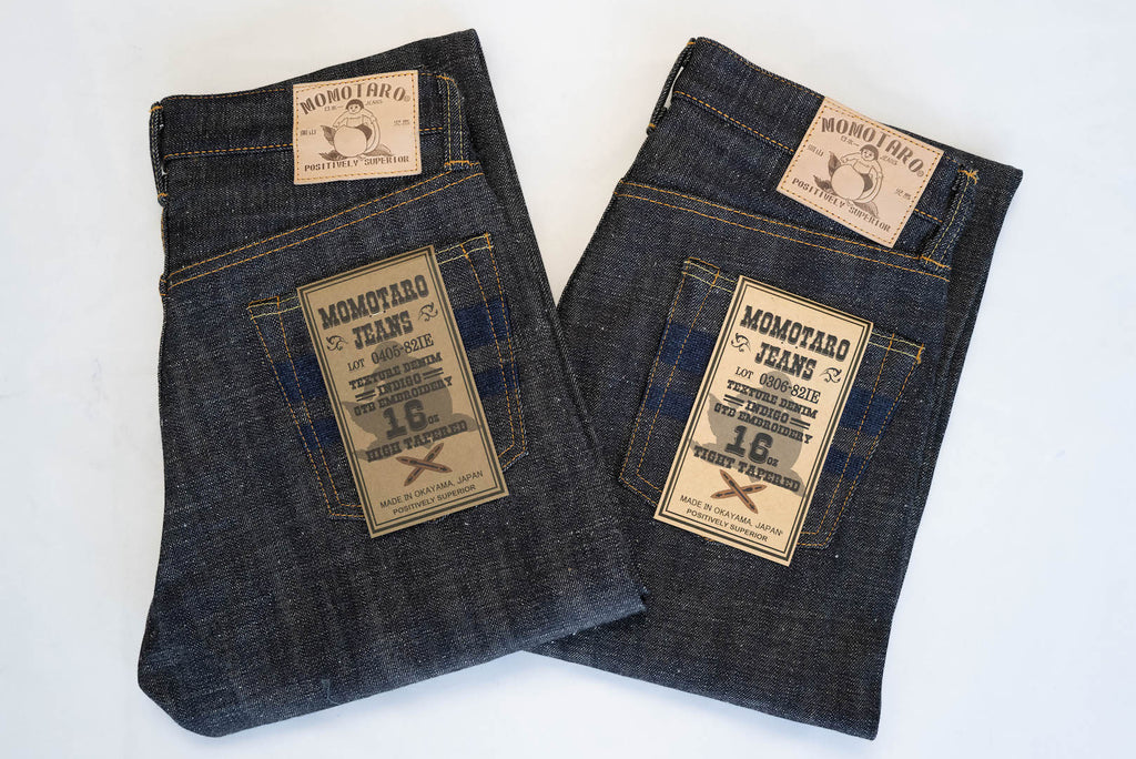 MOMOTARO 0405-821IE 16OZ DENIM (HIGH TAPERED FIT)