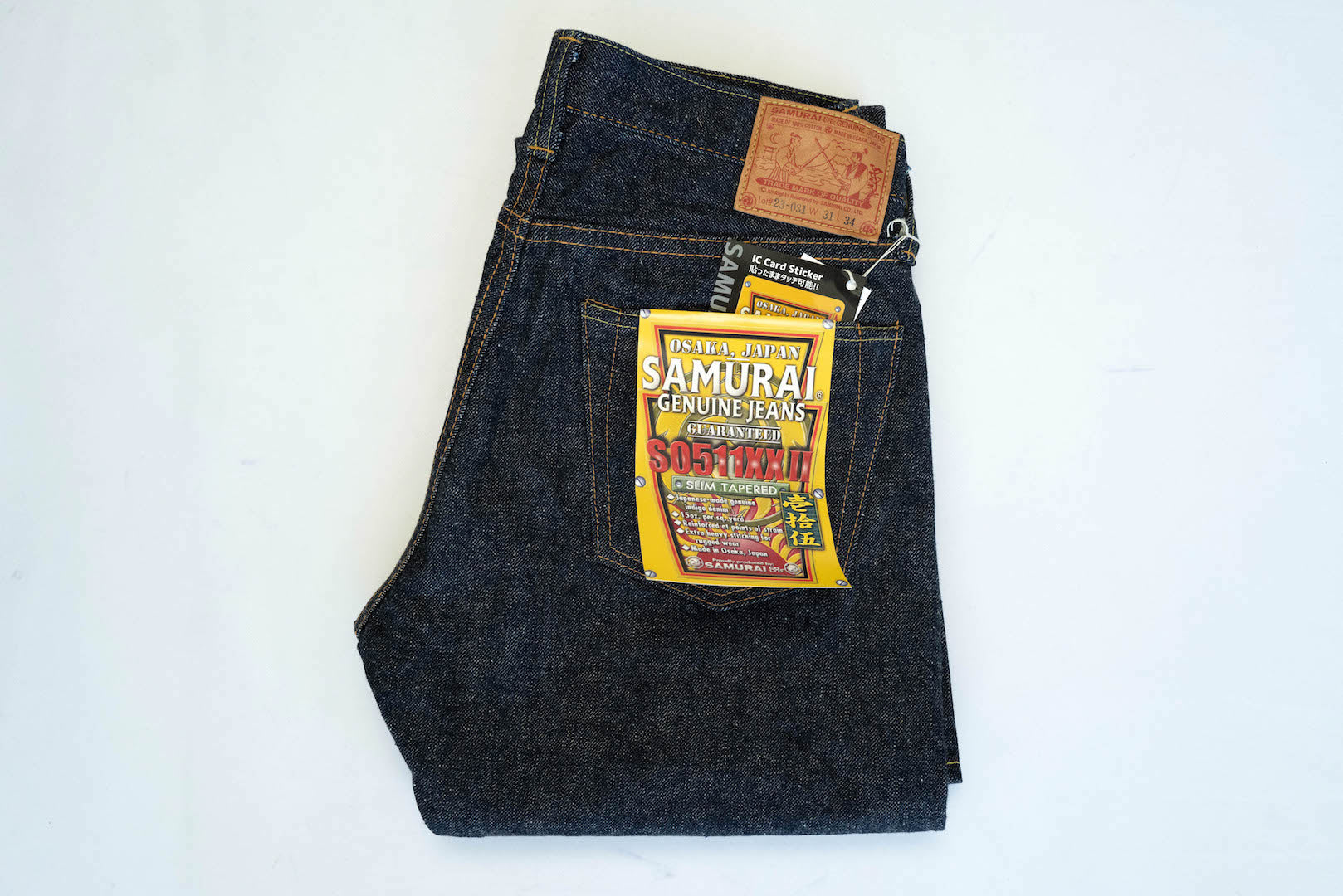 サーディスリム SAMURAI S0511XXII 15OZ DENIMS (SLIM TAPERED FIT) - CORLECTION