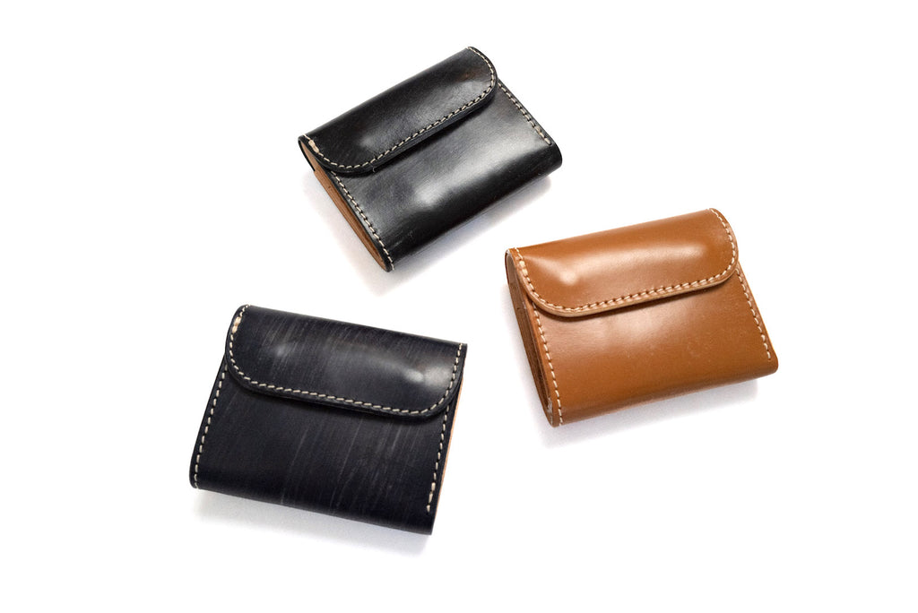 OPUS BY ACCEL COMPANY 'BRIDLE COWHIDE' MINI WALLETS