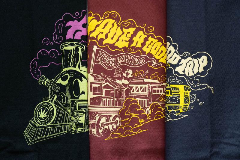UNIQUE GARMENT 'HAVE A GOOD TRIP' LOOPWHEEL TEE