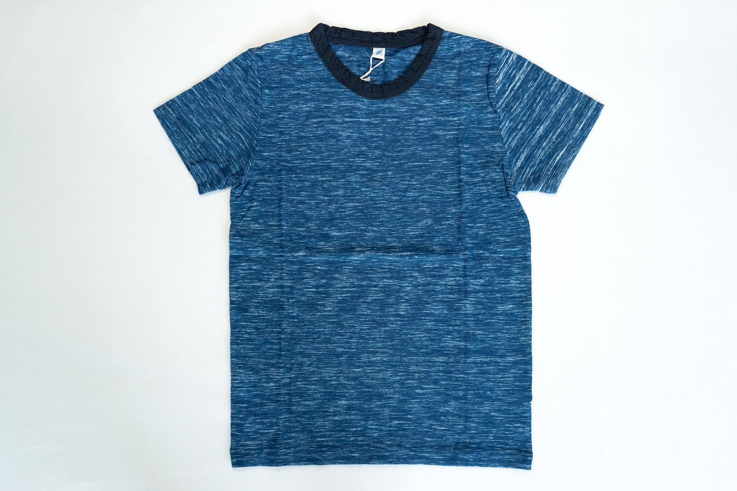 PURE BLUE JAPAN 6.5OZ INDIGO KASURI TEE