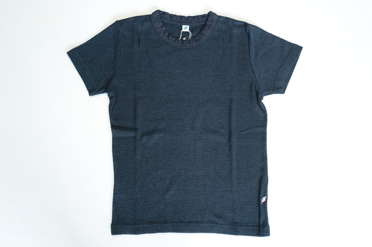 PURE BLUE JAPAN 7OZ INDIGO S/S THERMAL TEE