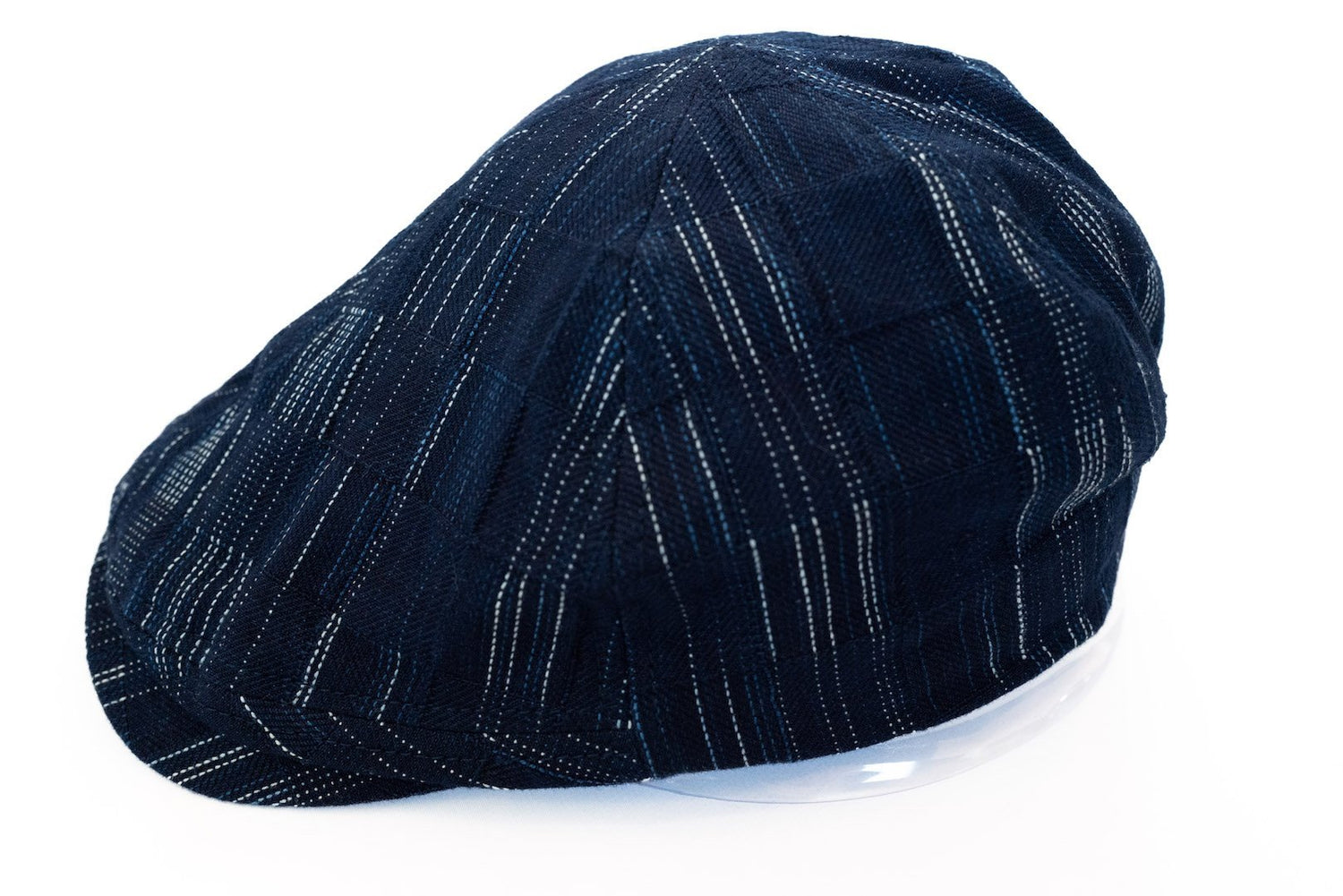 Samurai Indigo Kasuri Hunting Cap