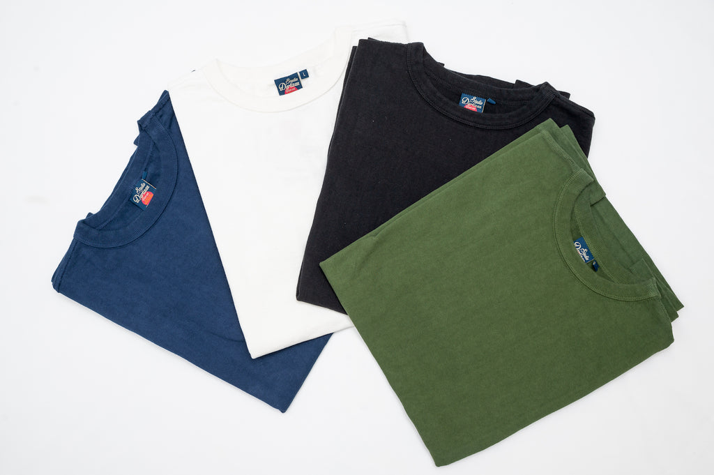 STUDIO D'ARTISAN 7OZ 'TSURI-AMI 'LOOPWHEEL TEE