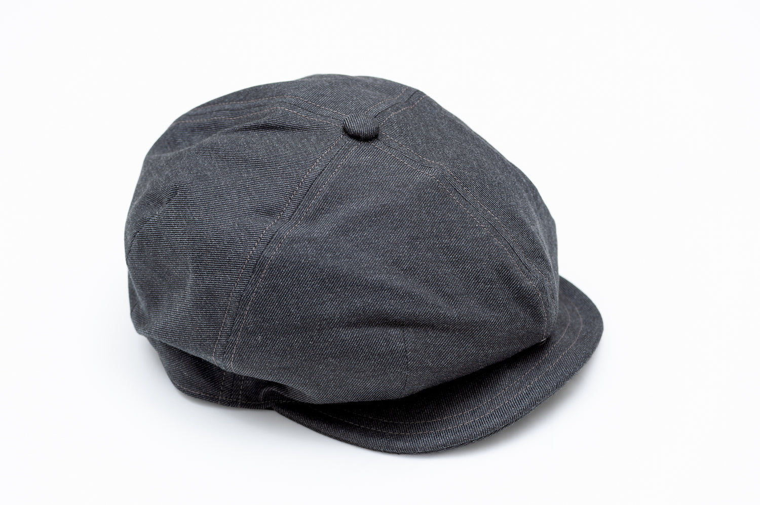 FREEWHEELERS COTTON TWILL "CASSADY" CAP (CHARCOAL)