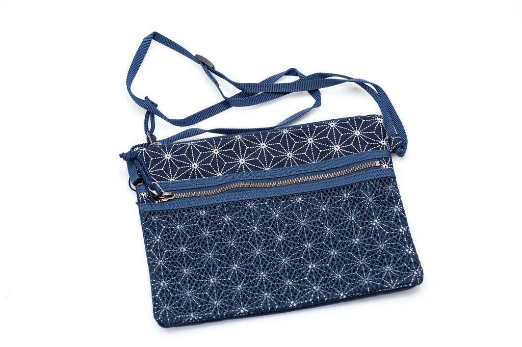 JAPAN BLUE INDIGO SASHIKO TOOL BAG