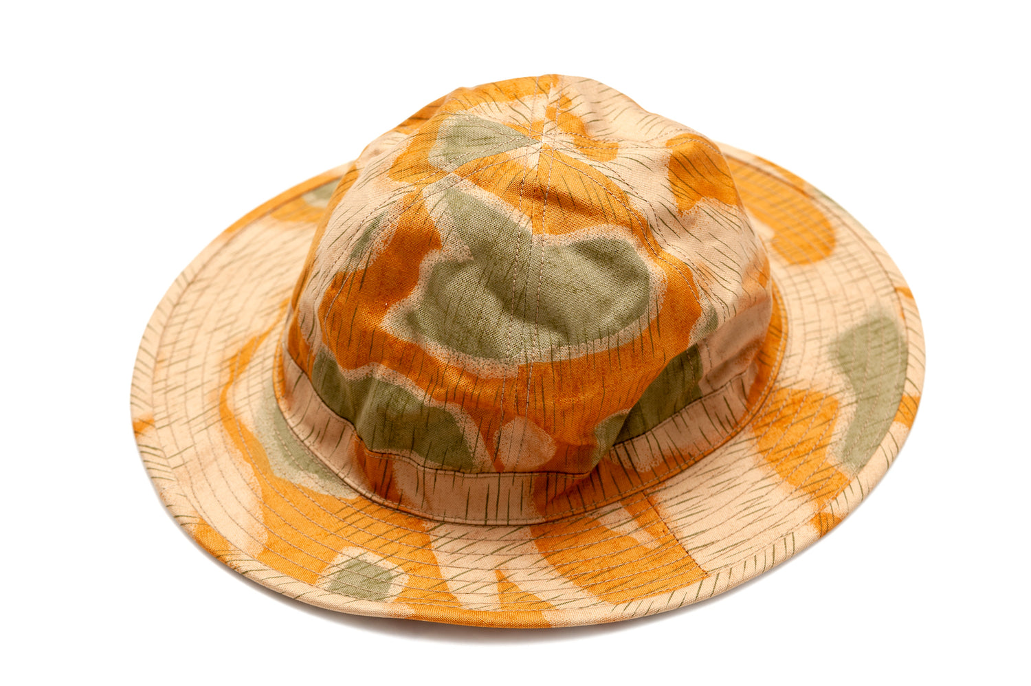 FREEWHEELERS "RAINDROP CAMO" CANVAS FIELD HAT