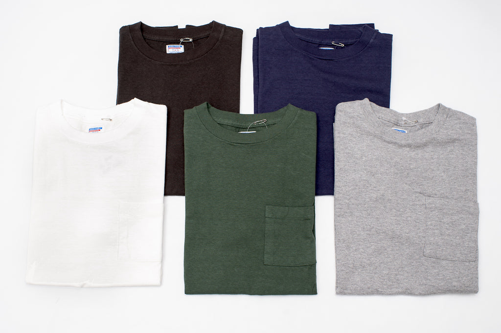 DUBBLE WORKS 5.5OZ LOOPWHEELED POCKET TEES