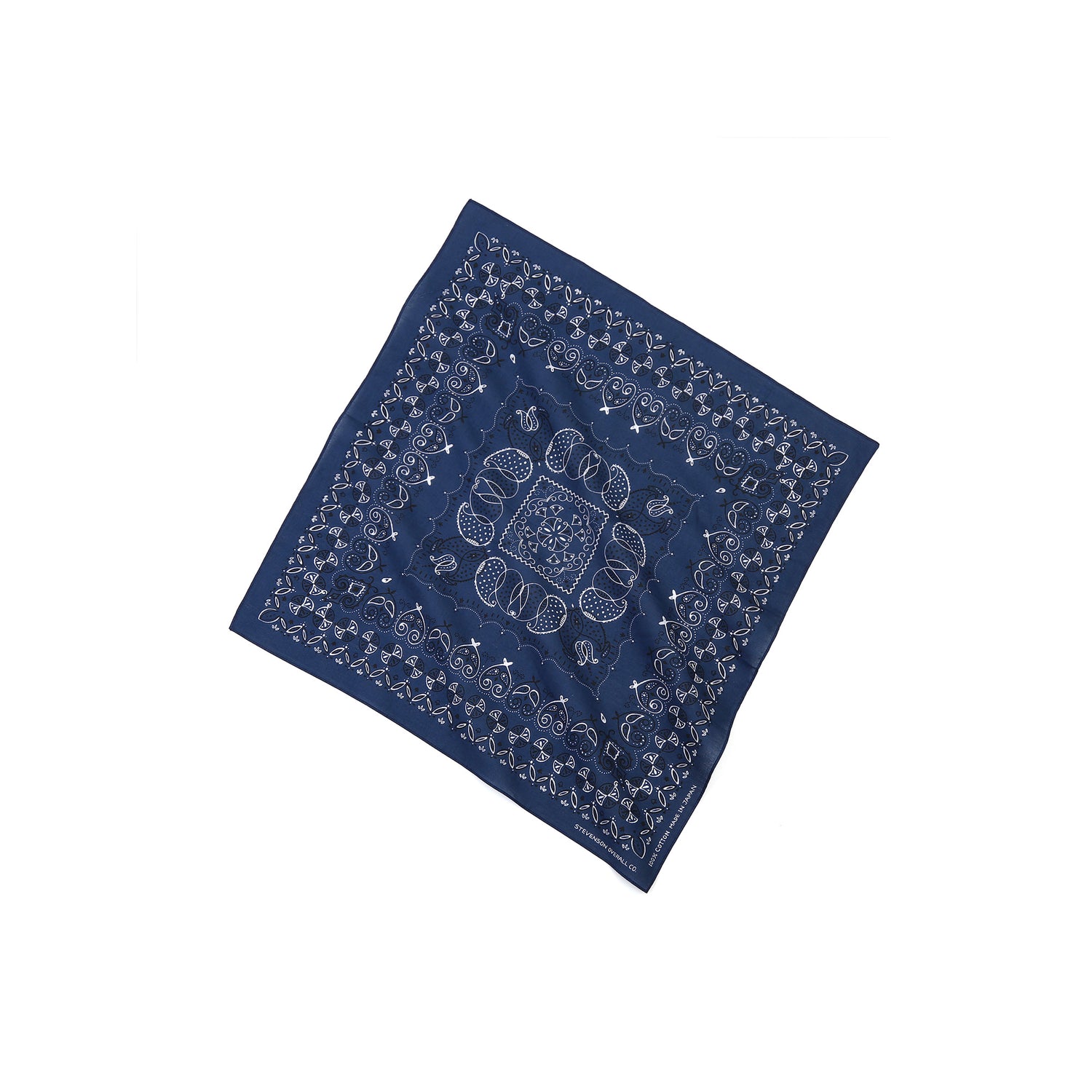 Stevenson Overall Co. Indigo Paisley Bandana