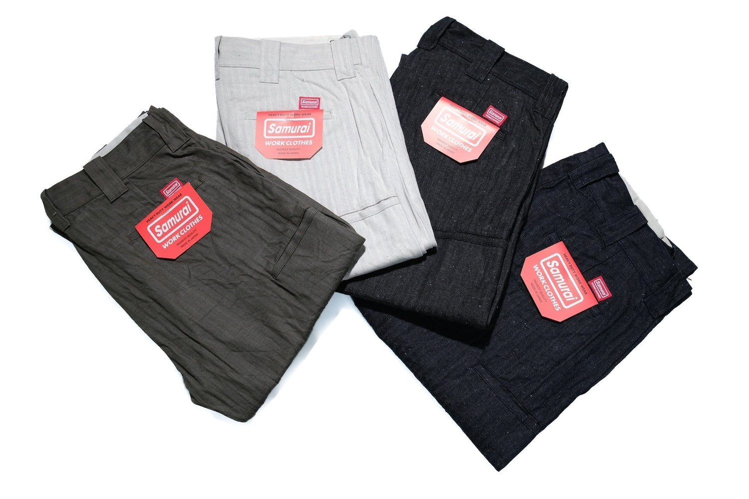 Samurai 13oz HBT Denim Double-Knee Work Pants