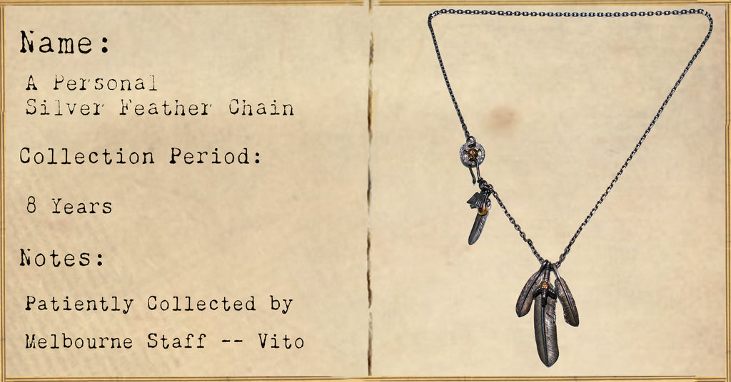 FILE 039: A Personal Silver Feather Chain -- 8 Years.