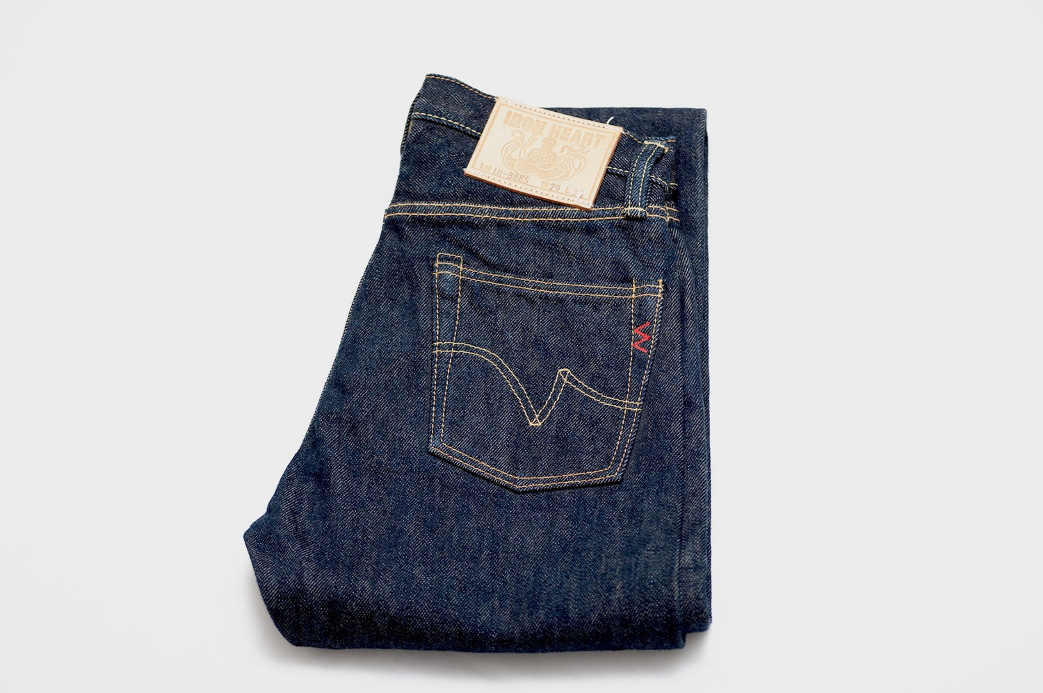 IRON HEART 888S 21OZ DENIM (STRAIGHT TAPERED FIT)