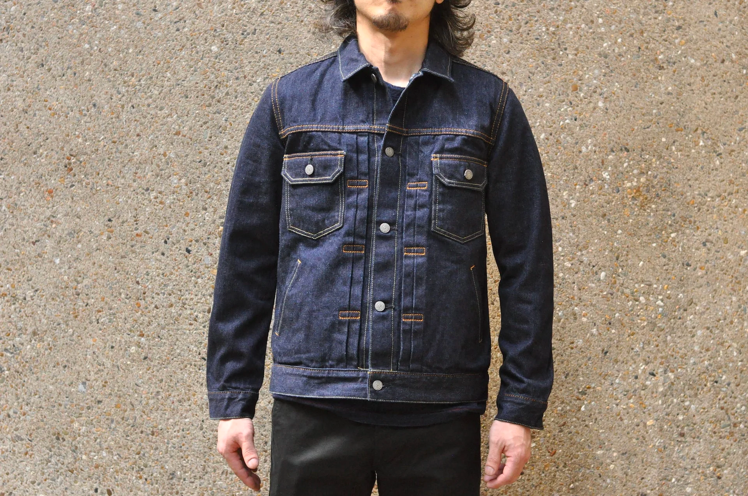 Pure Blue Japan 14oz "Signature" Modified Type 2 Denim Jacket