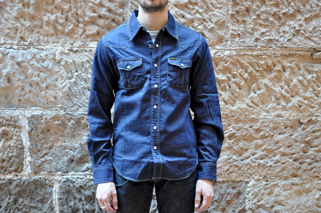 Studio D'Artisan 10oz Denim Western Shirt