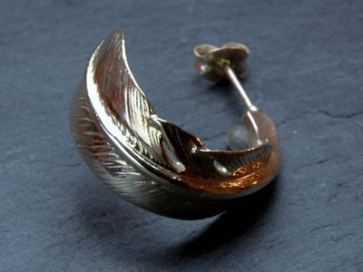 First Arrow's Feather Pierced Earring