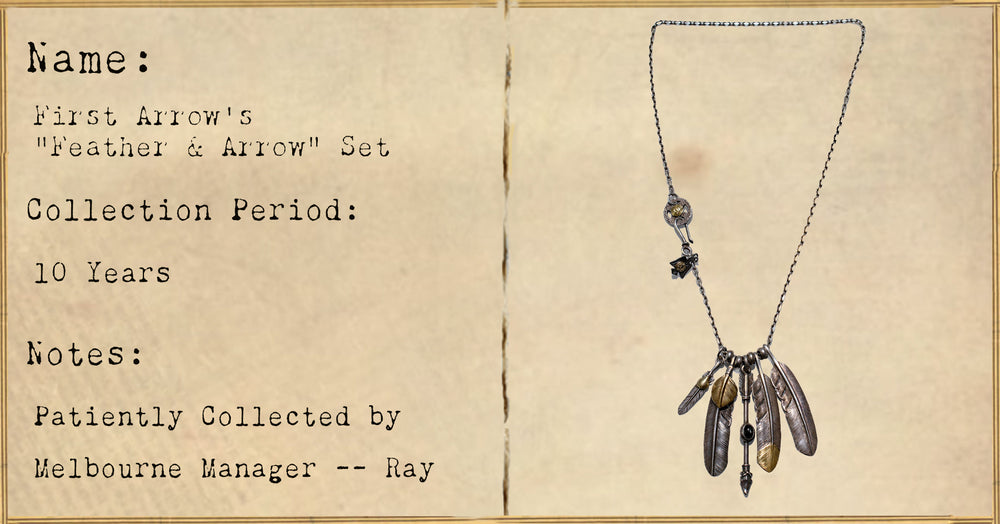 FILE 042:First Arrow's "Feather & Arrow" Set -- A Decade of Wear