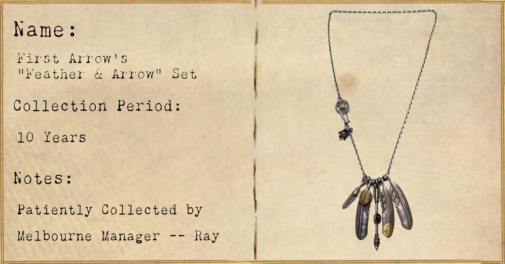 FILE 042:First Arrow's "Feather & Arrow" Set -- A Decade of Wear