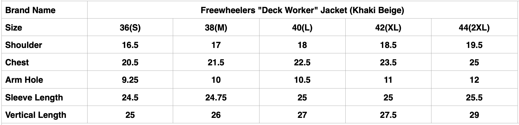 Freewheelers "Deck Worker" Jacket (Khaki Beige)