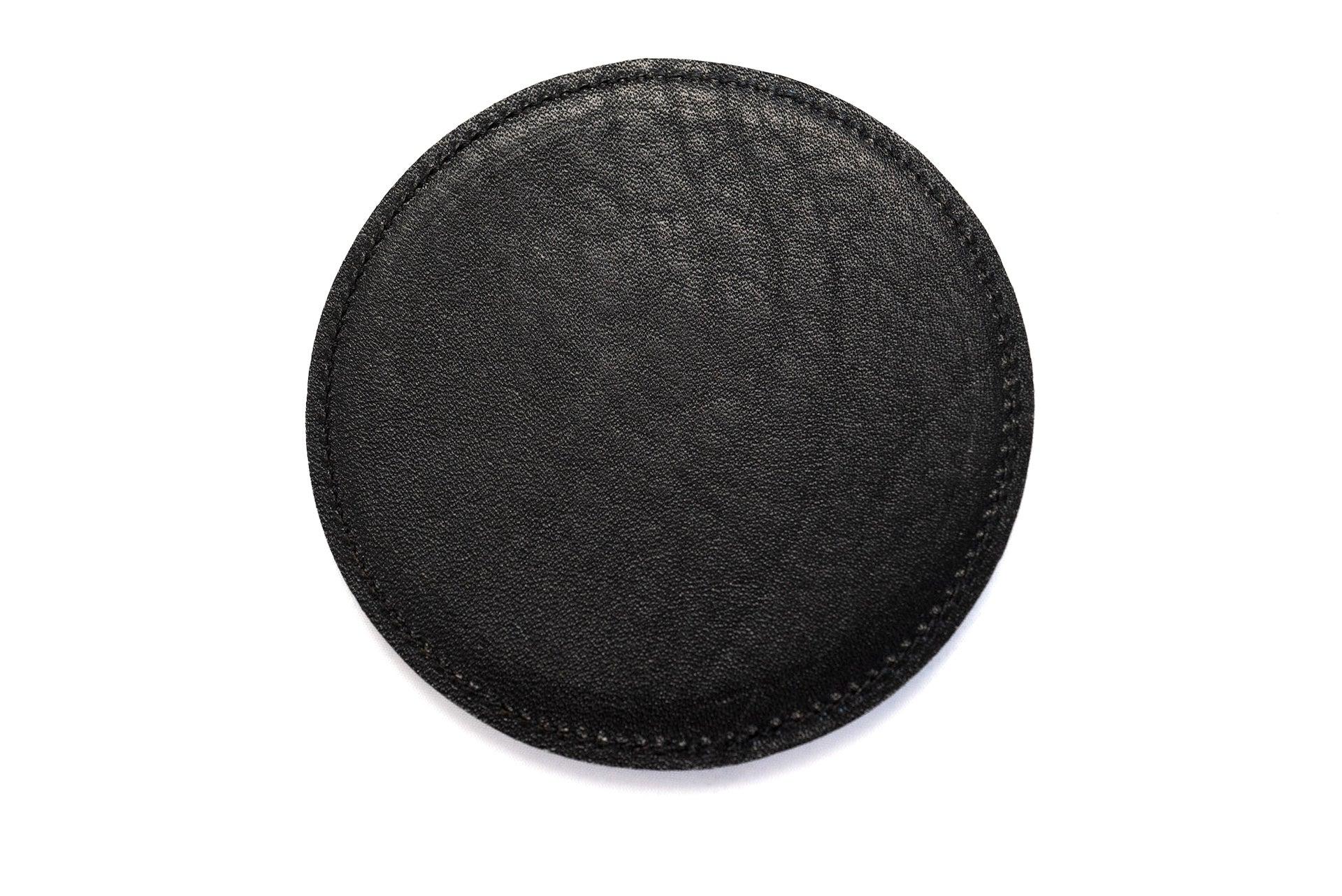 Inception by Accel Co. Horsehide Round Coasters