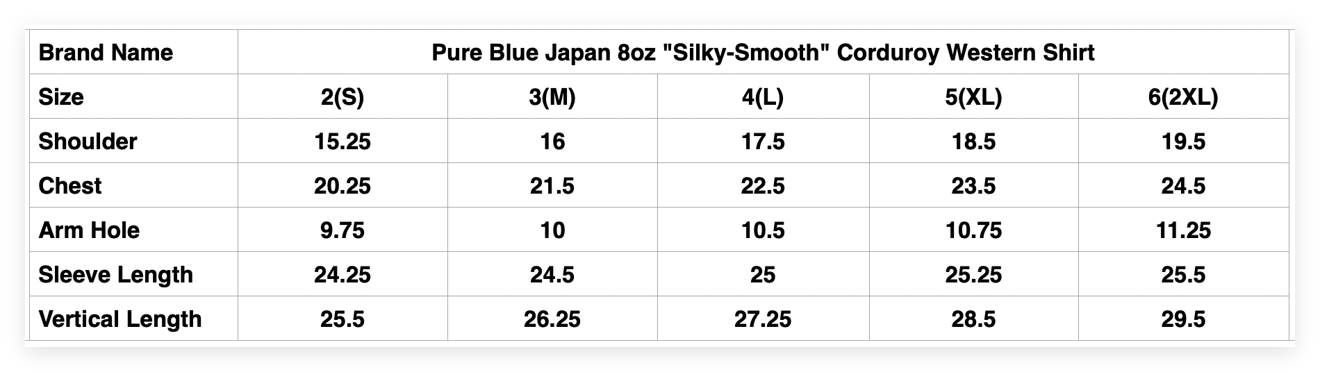 Pure Blue Japan 8oz "Silky-Smooth" Corduroy Western Shirt (Black Overdyed)