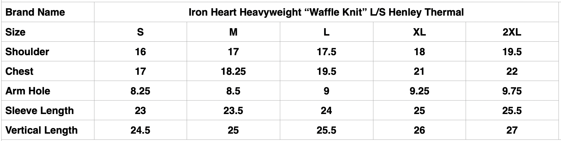 Iron Heart Heavyweight “Waffle Knit” L/S Henley Thermal (Olive)