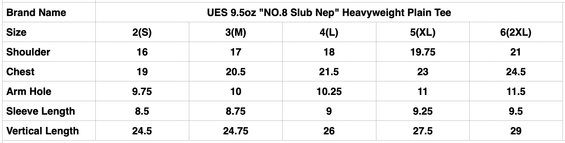 UES 9.5oz "NO.8 Slub Nep" Heavyweight Plain Tee (Navy)