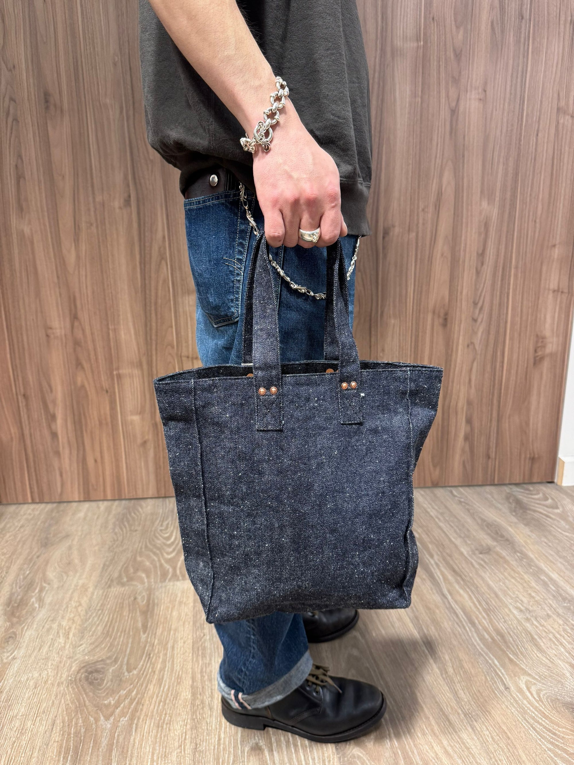 Samurai 15oz "Otokogi" Indigo Dyed Denim Totebag (Limited Edition)