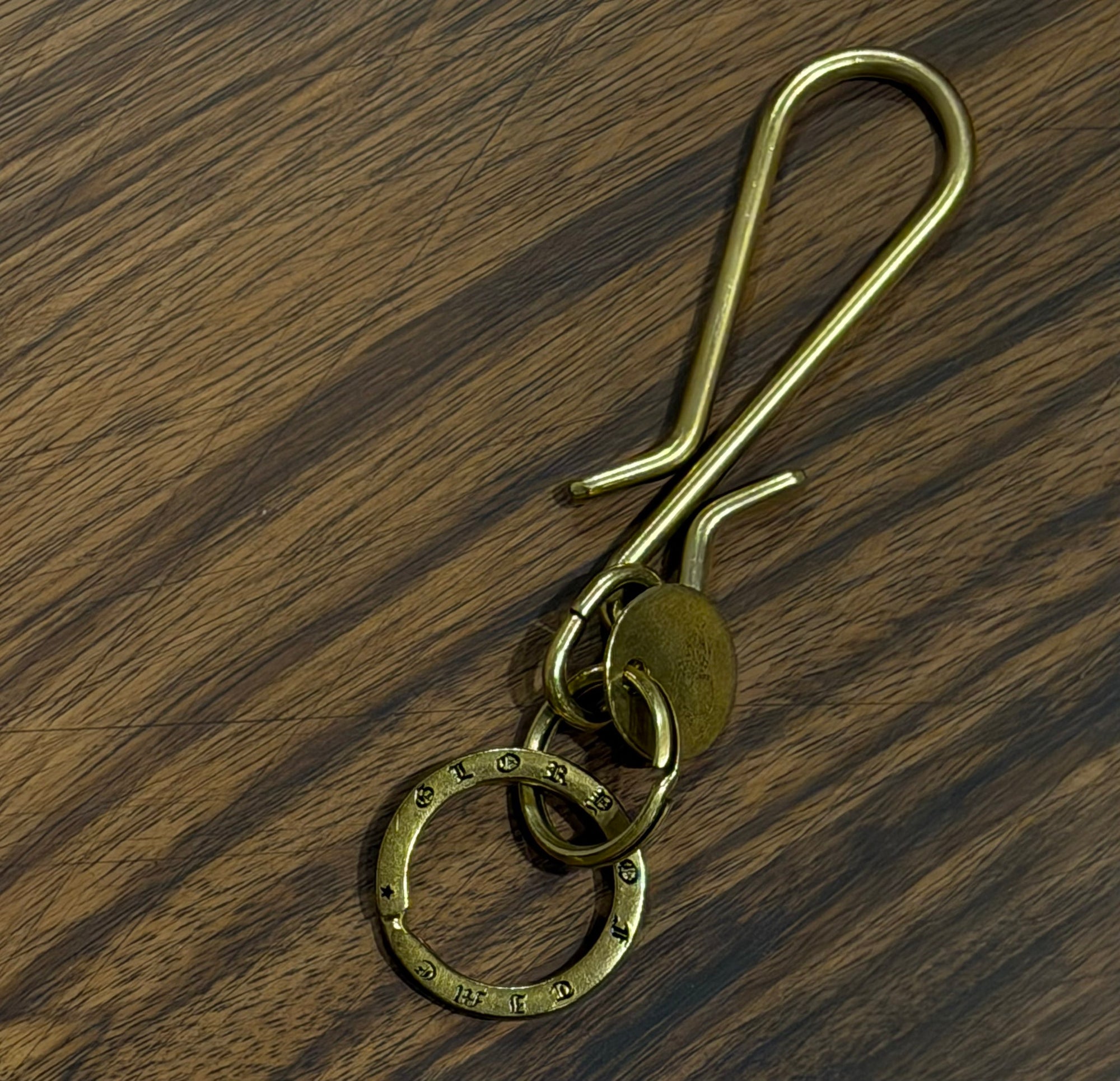 CORIGINAL G.O.T Ultra-Thick Brass Key Ring