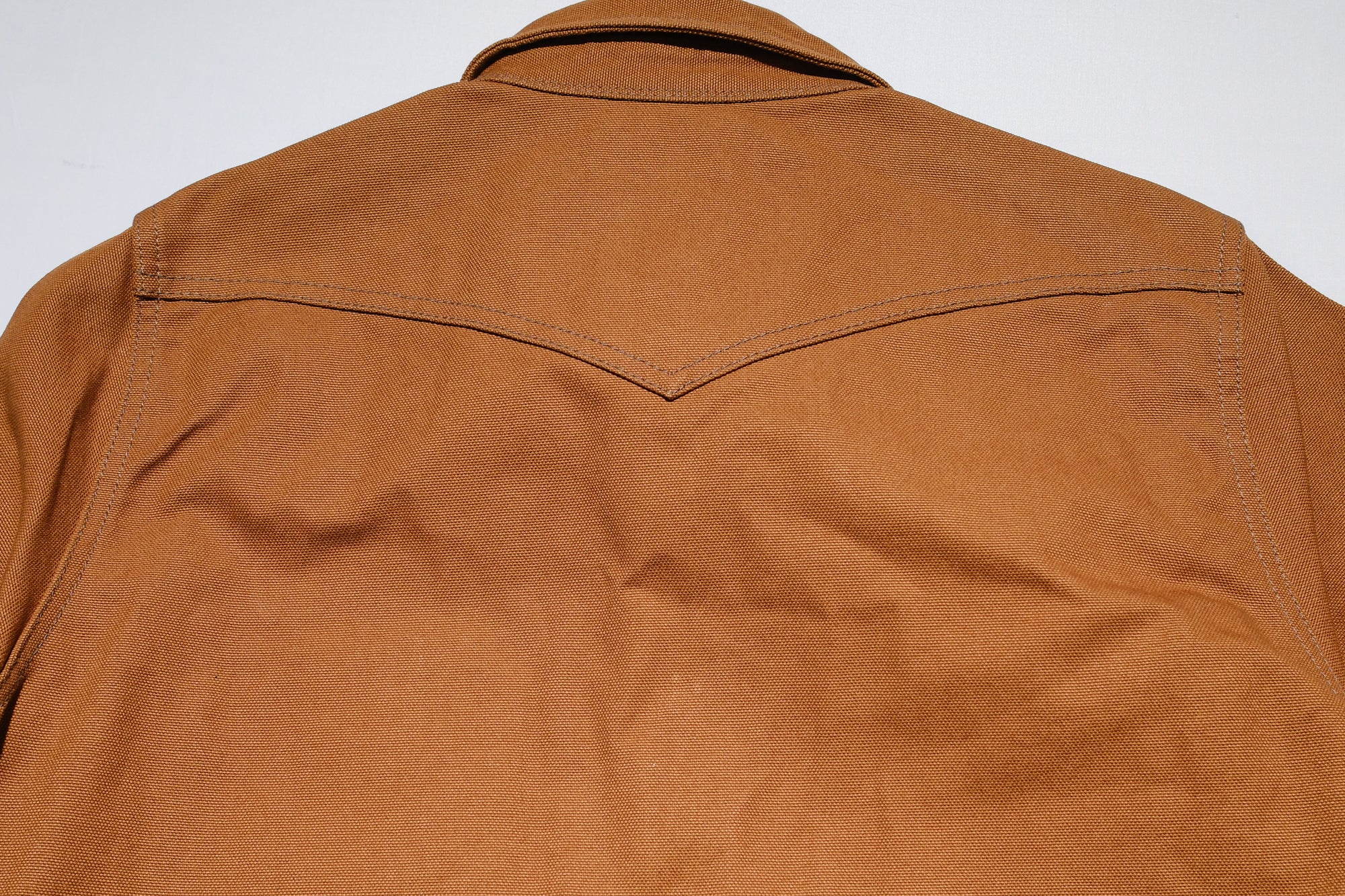 Iron Heart 17oz Duck Canvas CPO Jacketed Shirt (Brown)