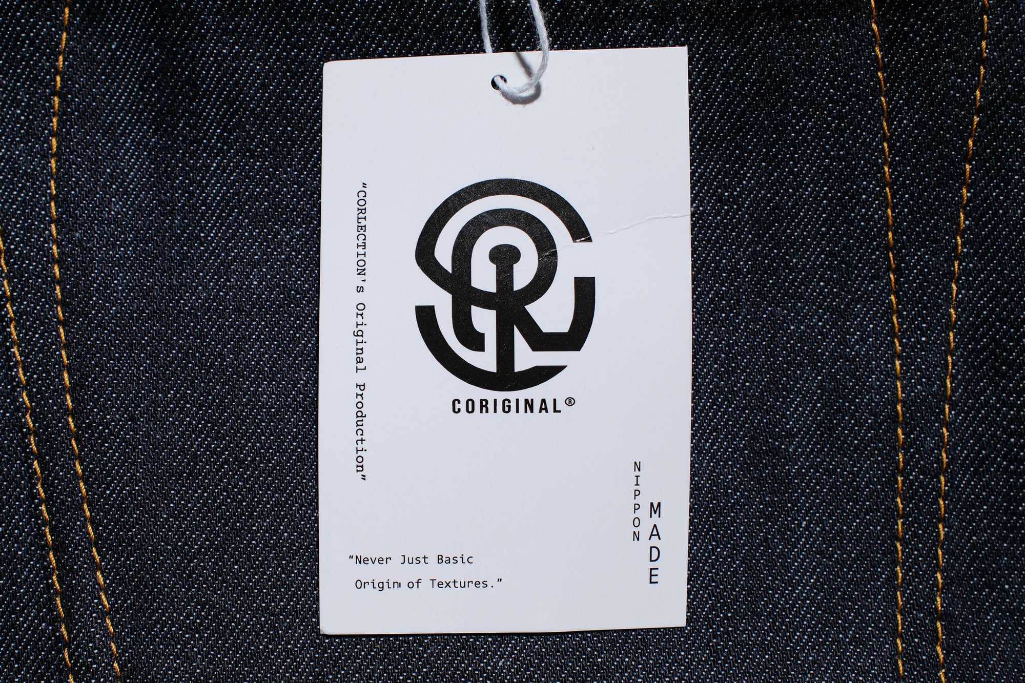CORIGINAL 12.5oz Indigo Dyed "Ivy Origin" LOT.171 Denim (Straight Tapered Fit)