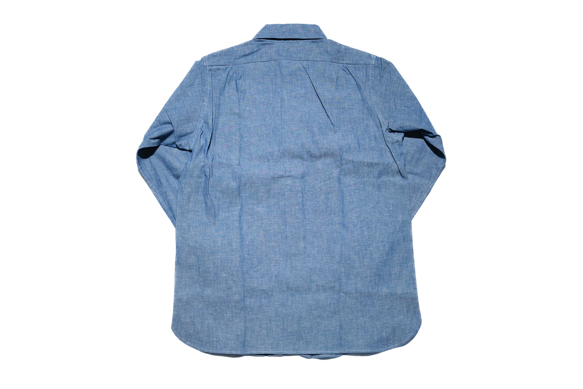 Warehouse Co. 6oz Selvage Chambray "New Deal Programs" Workshirt (Indigo)