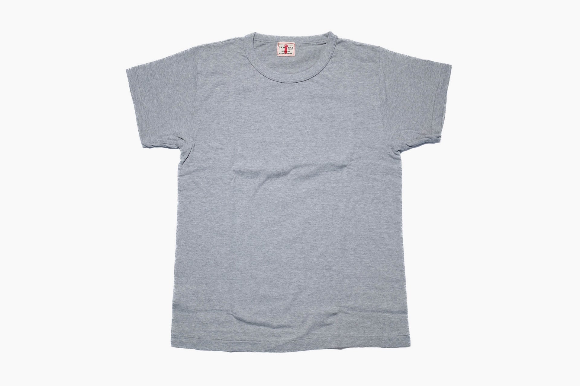 Samurai 6oz Super Slow Loopwheeled Tee (Grey)