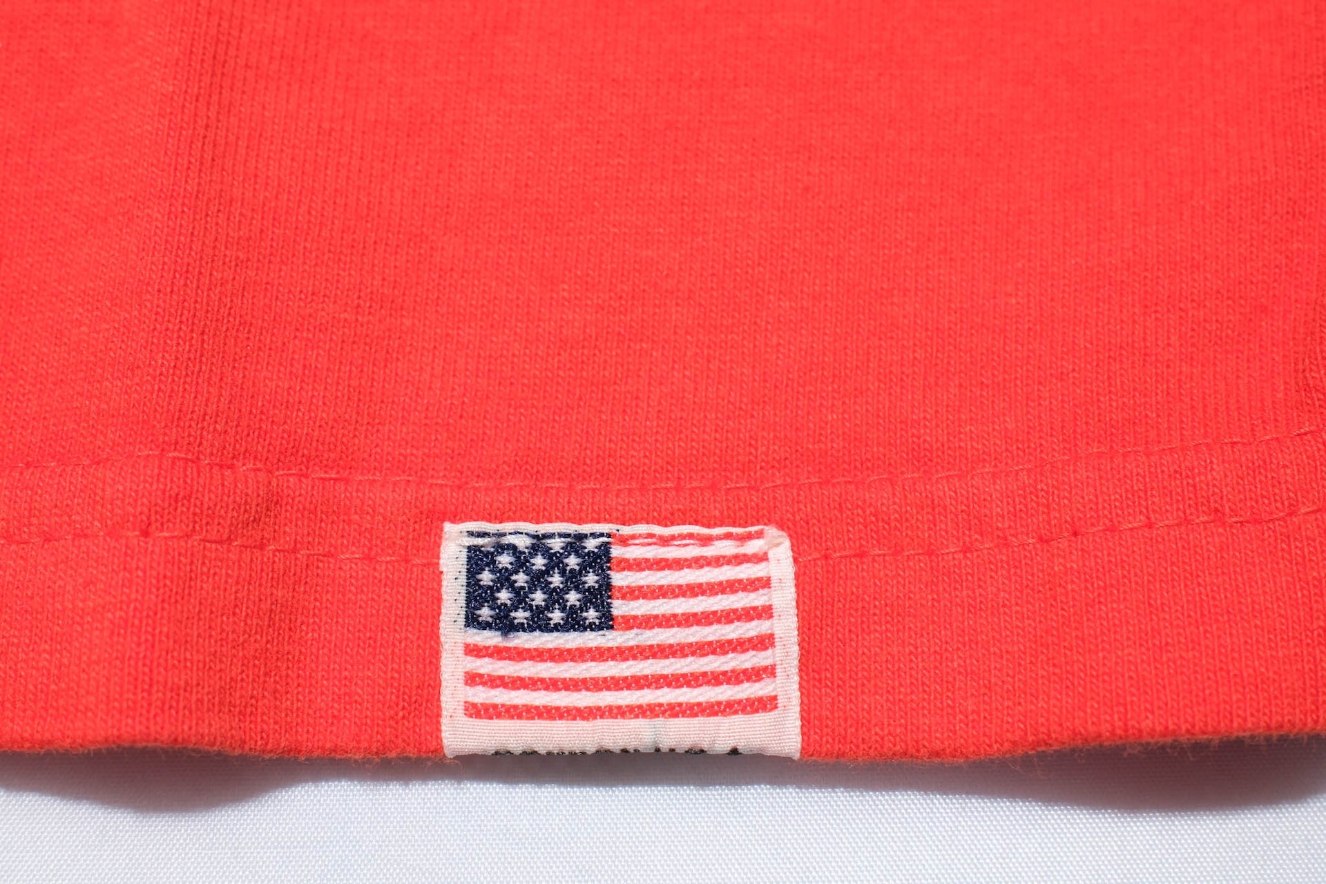 Studio D'Artisan 7oz 'USA Cotton' Loopwheeled Tee (Orange)