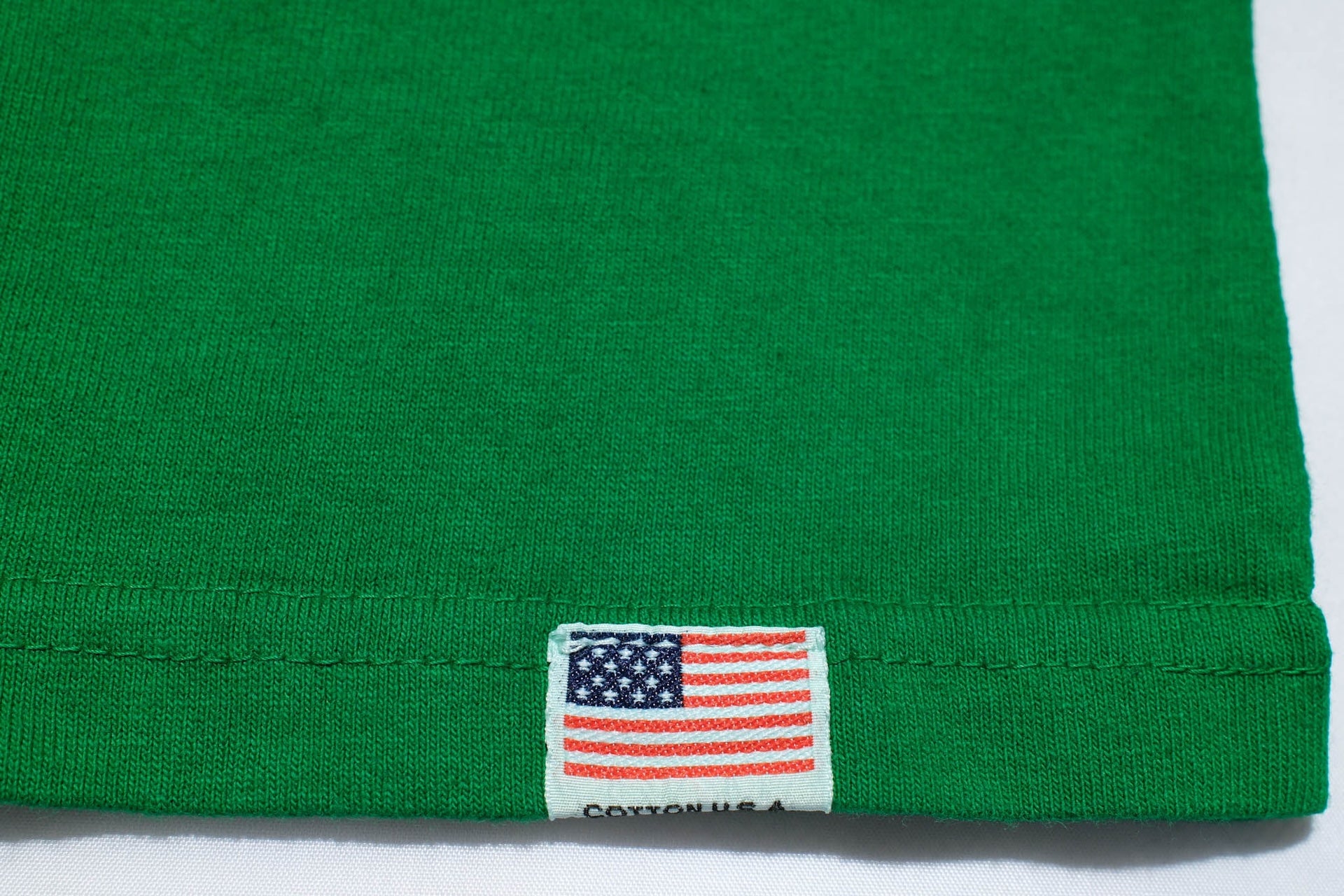 Studio D'Artisan 7oz 'USA Cotton' Loopwheeled Tee (Green)