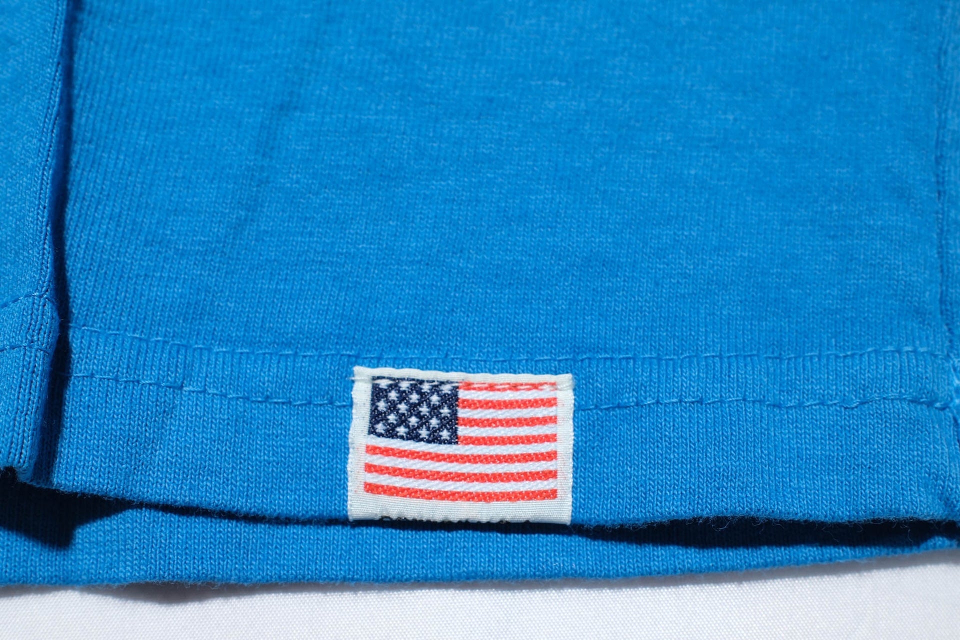 Studio D'Artisan 7oz 'USA Cotton' Loopwheeled Tee (Blue)